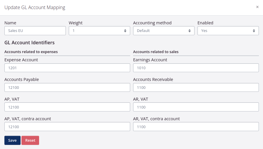 Create Ledger Rule