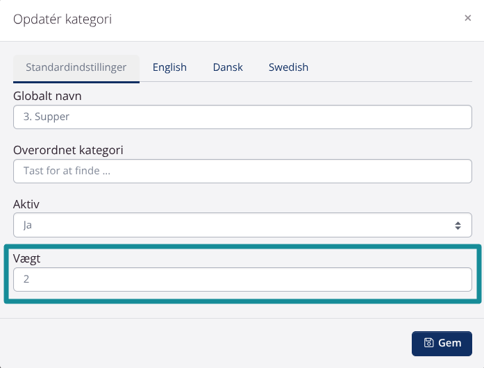 Kategorier: Vægt