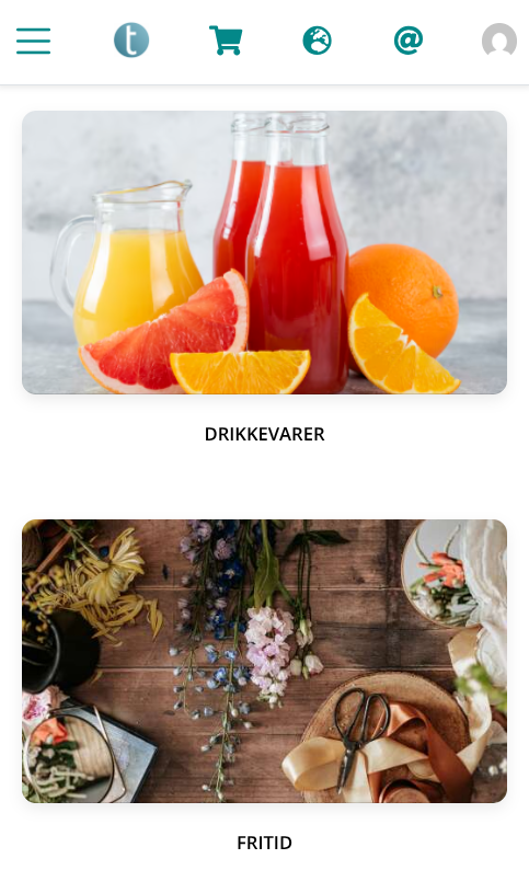 B2B Commerce: Forbedret topmenu