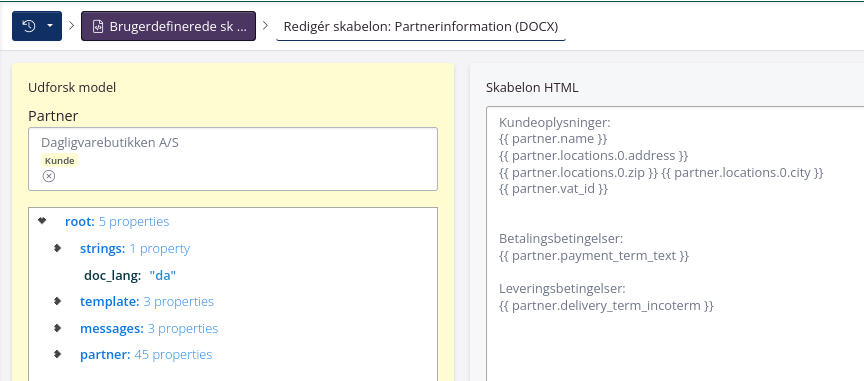 Lav dine egne word dokumenter med informationer fra tracezilla