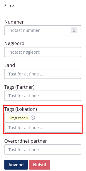 Filter til lokationstag