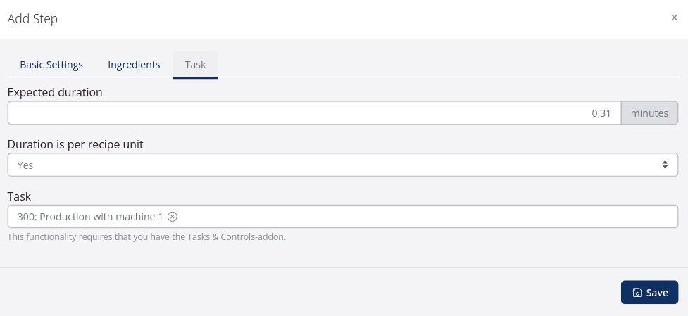 Add task to workflow