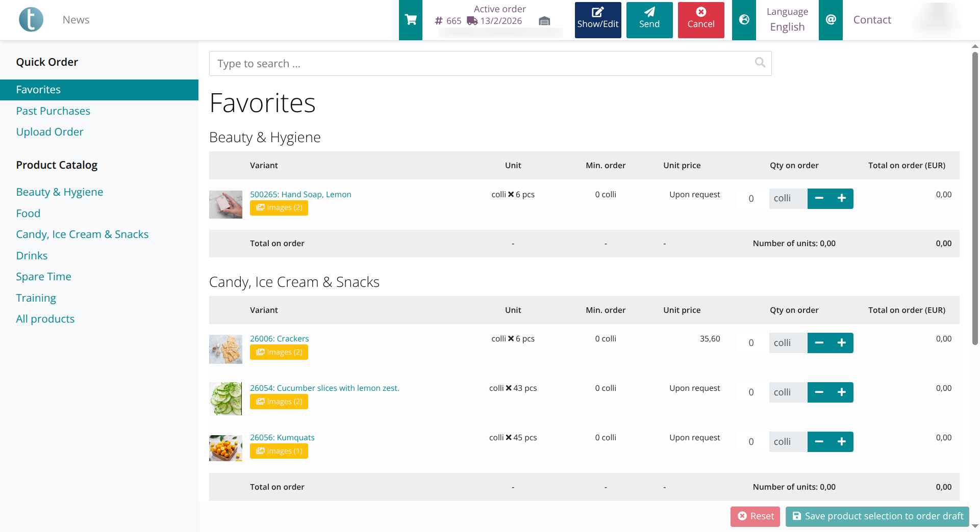 Tabs work in B2B Commerce