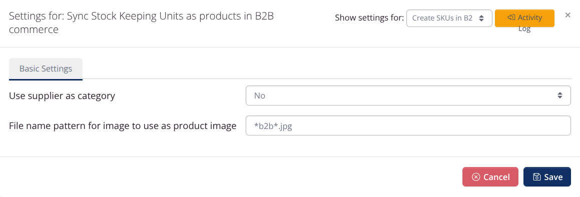 Scheduler: Create Products and Product Images in B2B