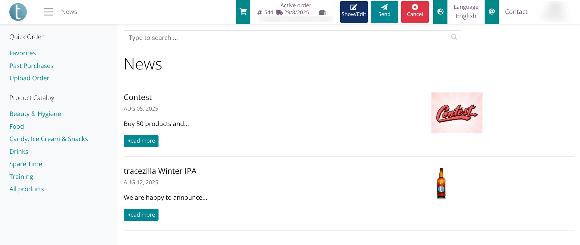 Updated News Page