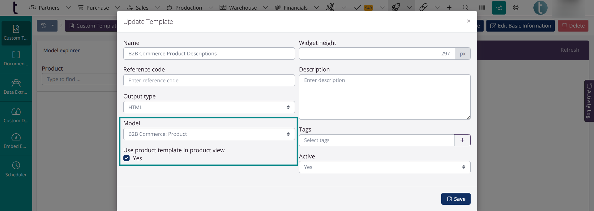 B2B Commerce: Product Descriptions