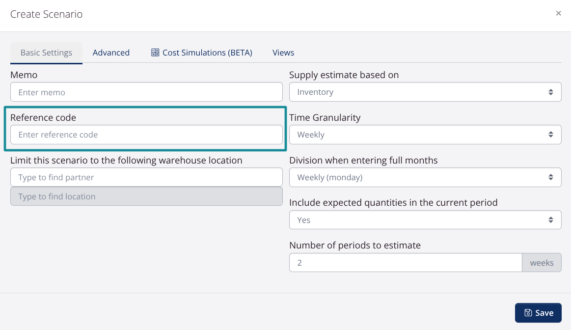 Forecasting: Reference Code