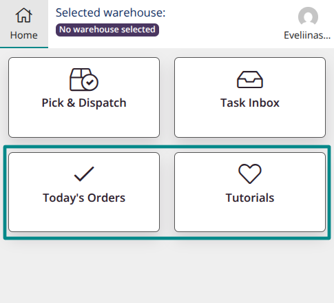 Custom menu in mobile version