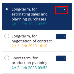 Estimate supply for the scenario