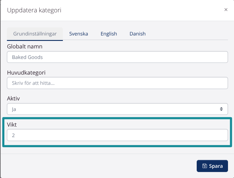 Kategorier: Vikt