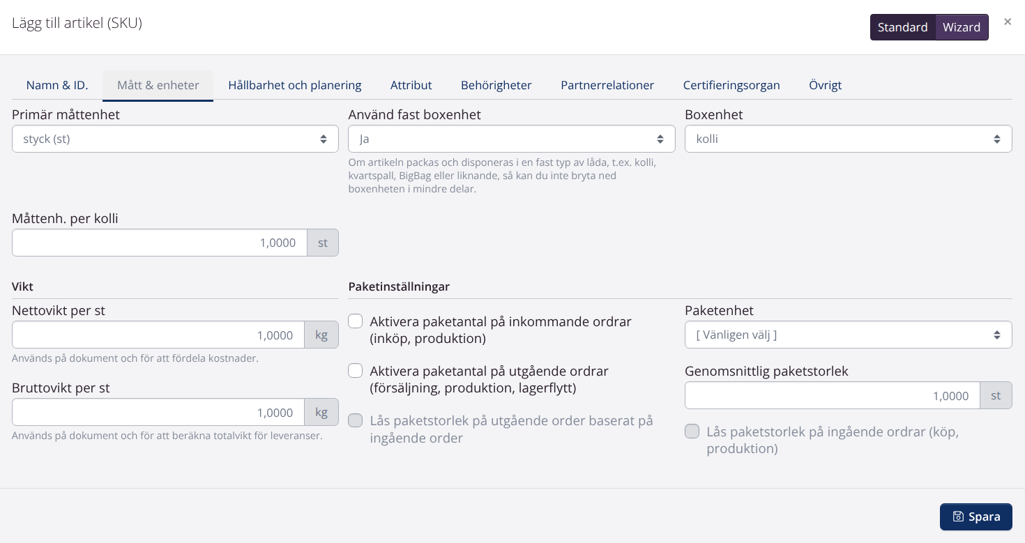 Mått och enheter