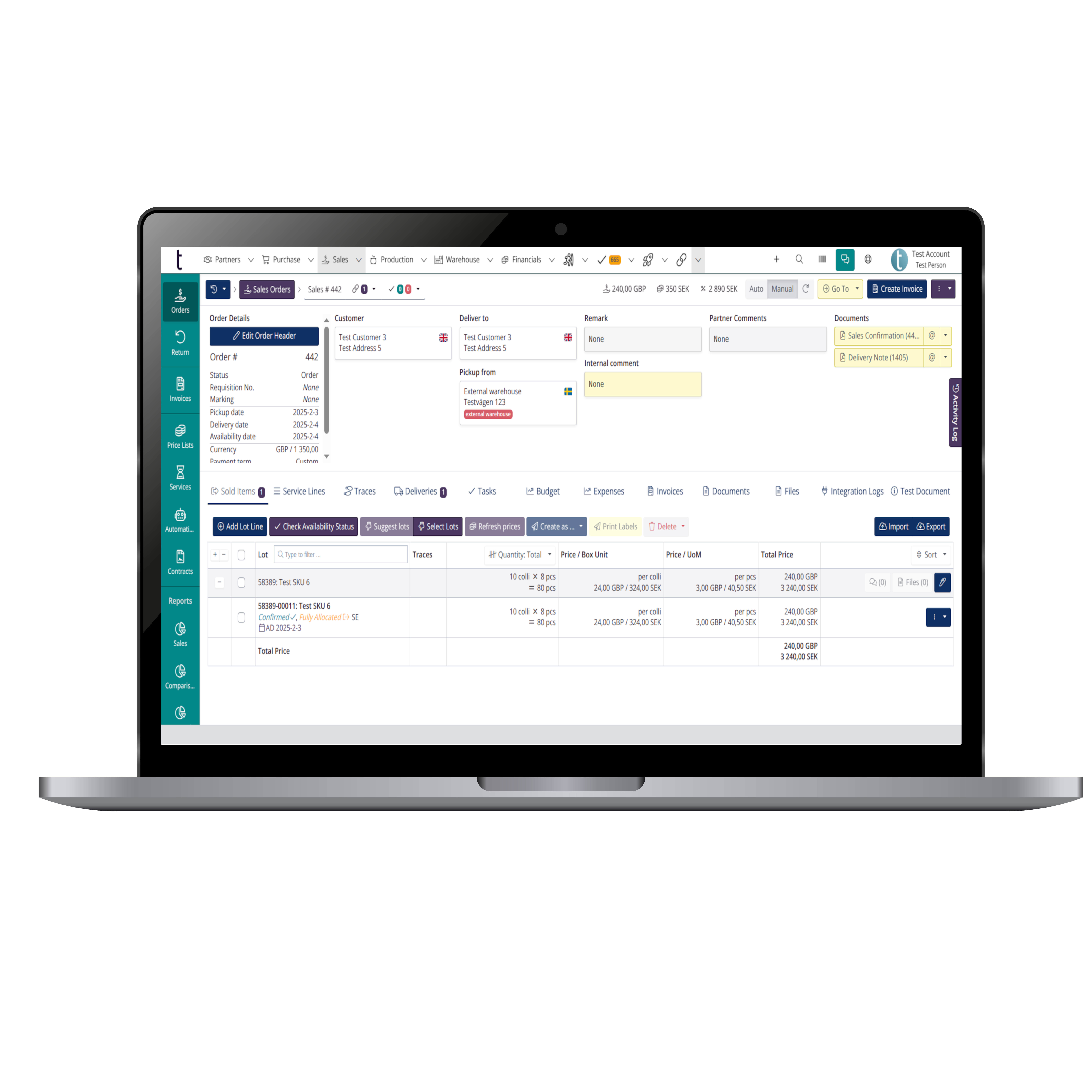 New interface for orders and much more